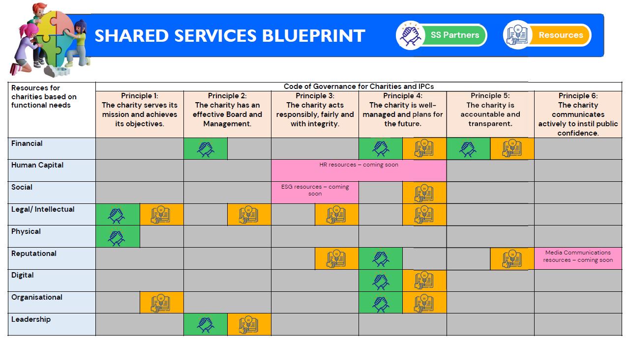 Shared Services Blueprint for Charities